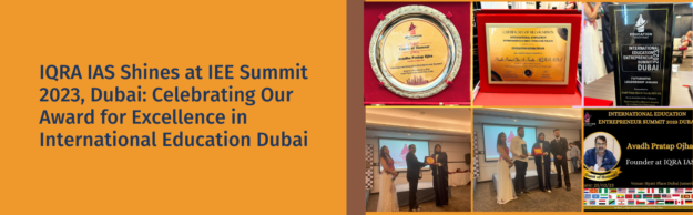 IQRA IAS Dubai Awards