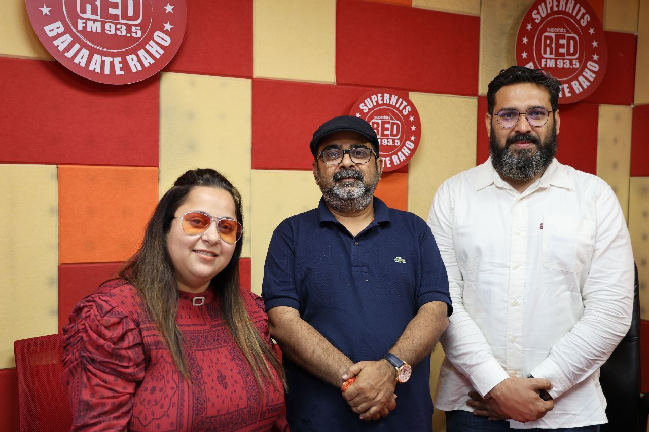 Avadh Ojha Sir and Shah Faisal at Red FM Kanpur