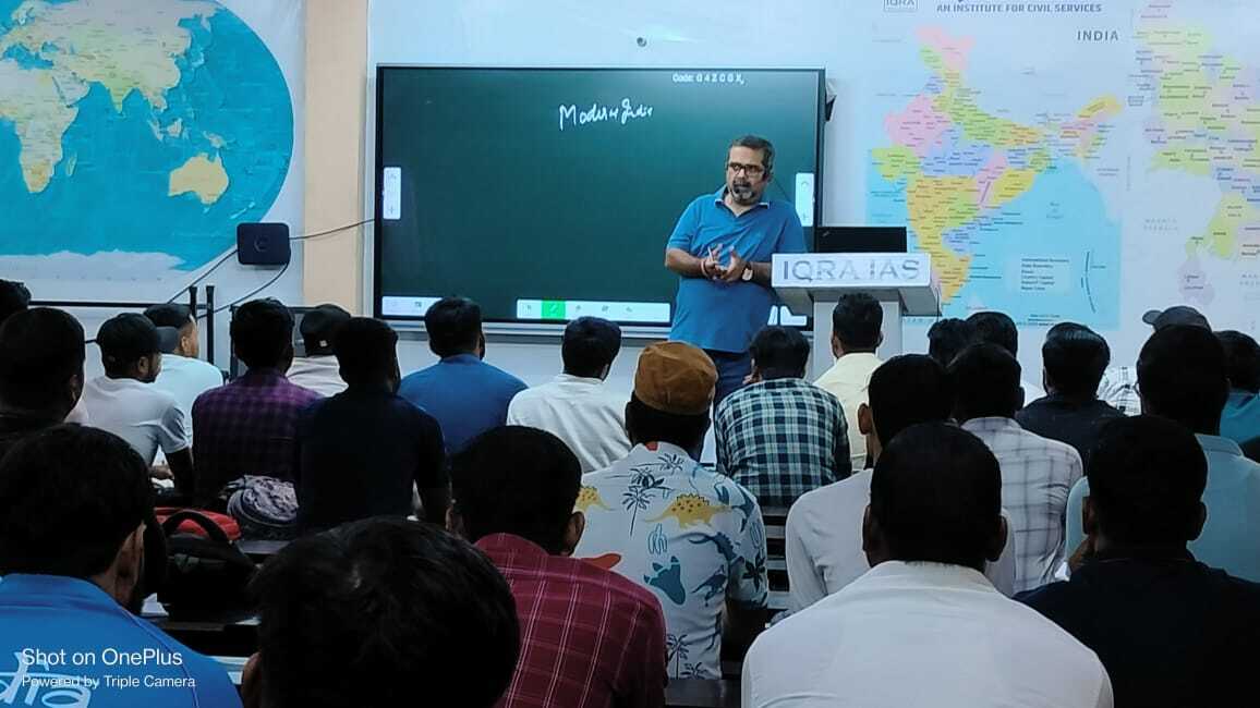 PCS Demo Class by Avadh Ojha Sir at IQRA IAS