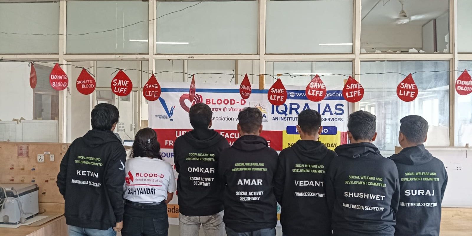 Blood Donation Camp by IQRA IAS