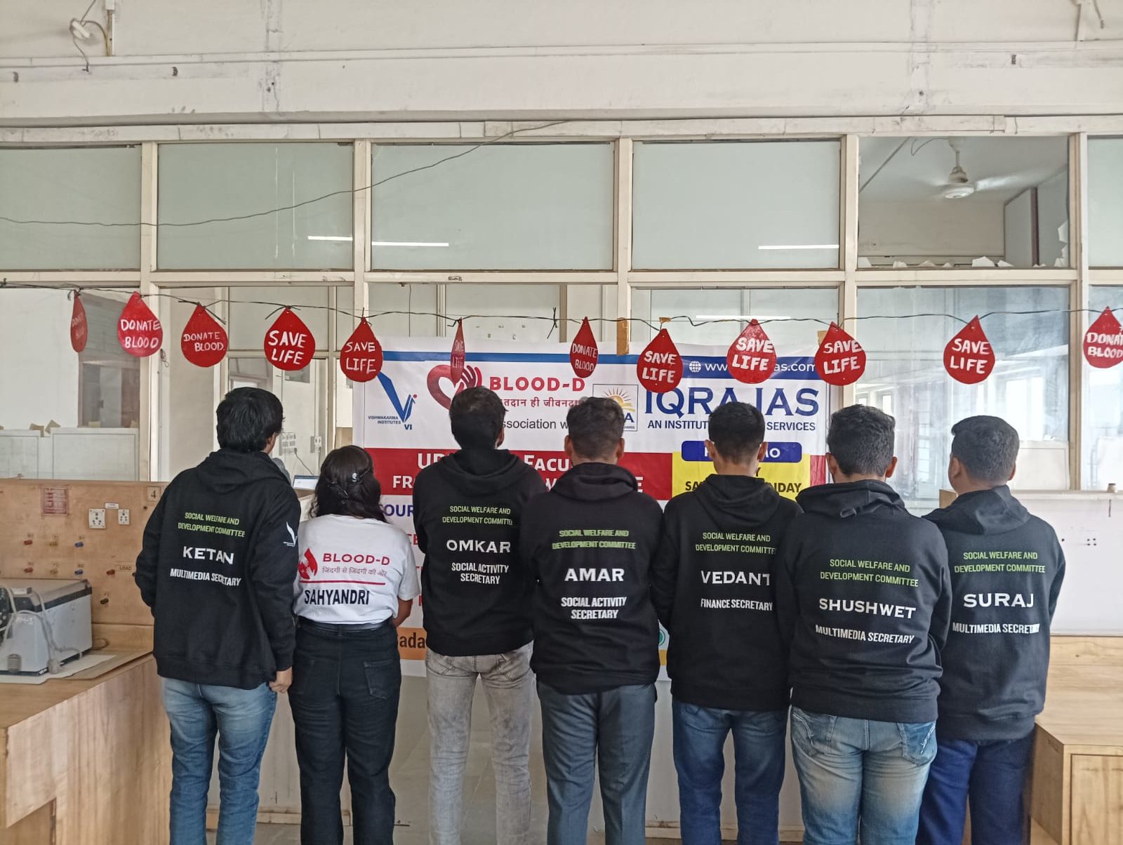 Blood Donation Camp by IQRA IAS