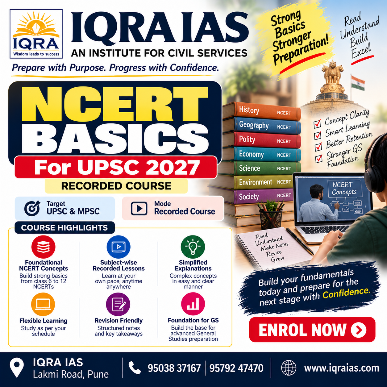 NCERT Basics for UPSC 2027 Recorded
