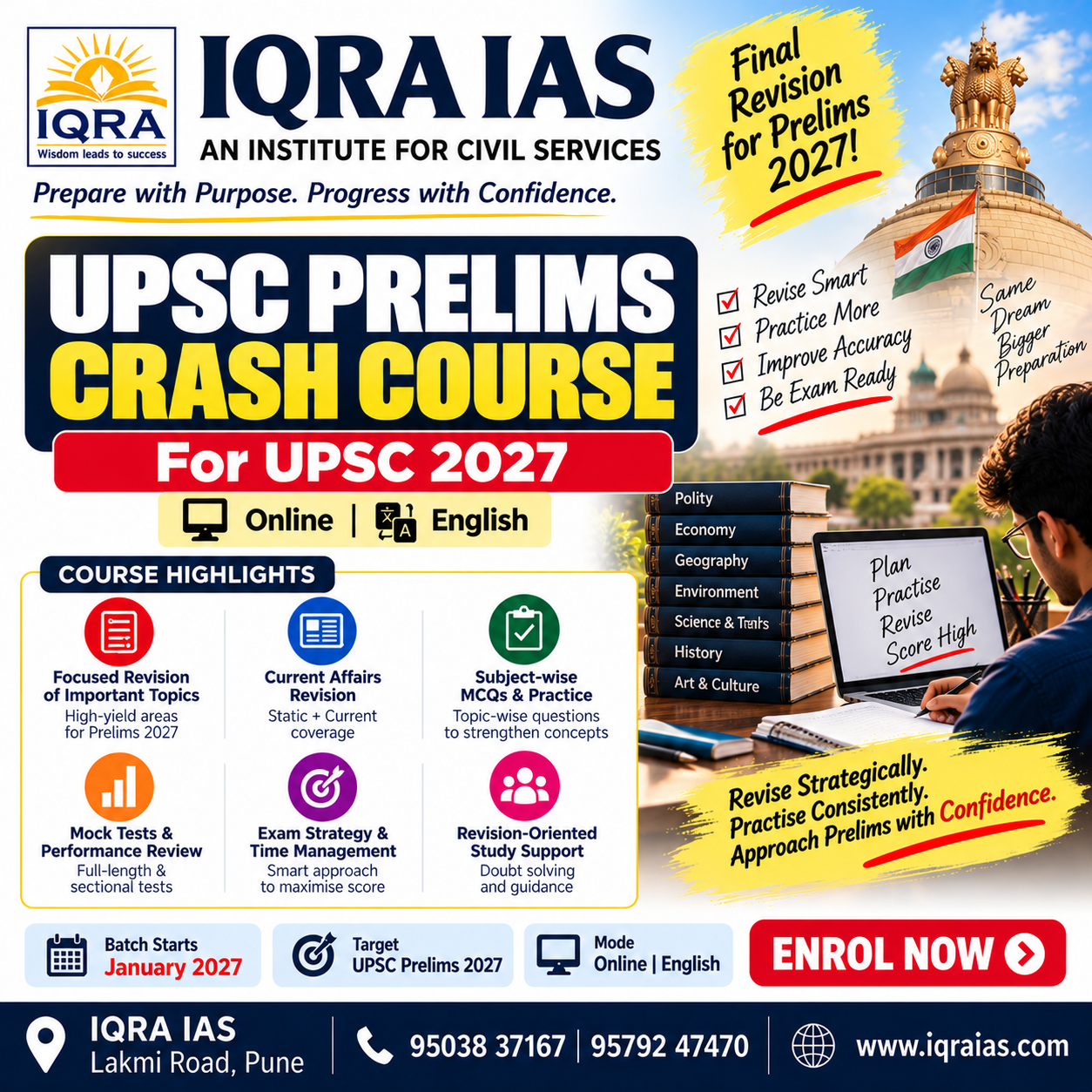UPSC Prelims Crash Course Prelims 2027